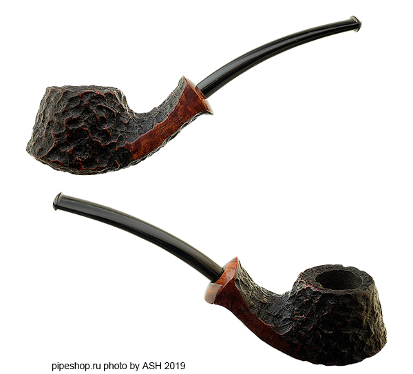   STANWELL REGD. No RUSTIC BENT VOLCANO HAND MADE IN DENMARK 24 ESTATE