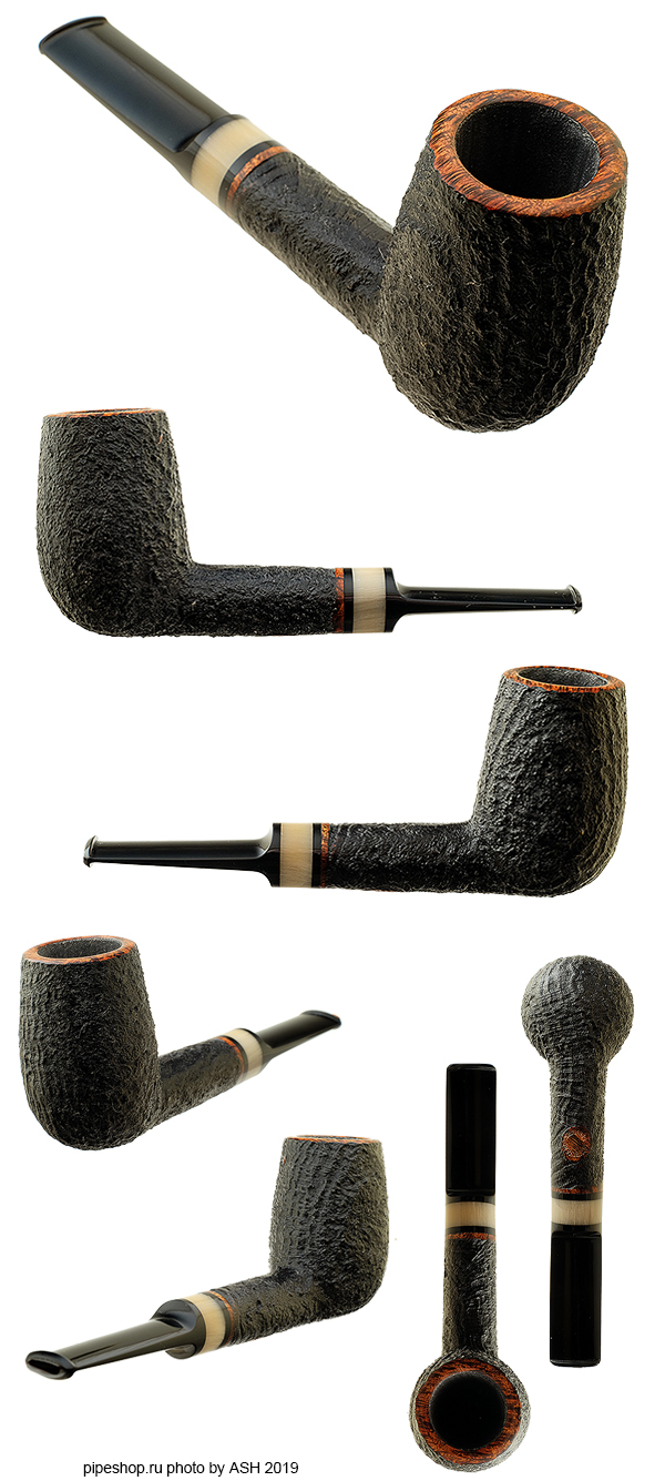   TOM ELTANG SANDBLAST BILLIARD WITH HORN