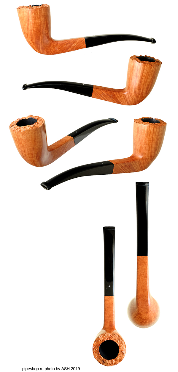   ALFRED DUNHILL`S THE WHITE SPOT COLLECTOR ROOT BRIAR DR*** HT XL BENT DUBLIN ROUGH TOP (2016)