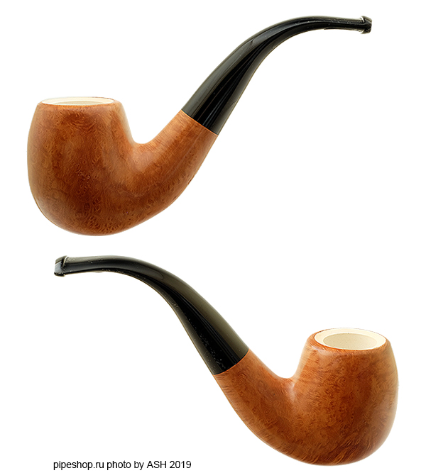   GENOD SMOOTH BENT BILLIARD WITH MEERSCHAUM