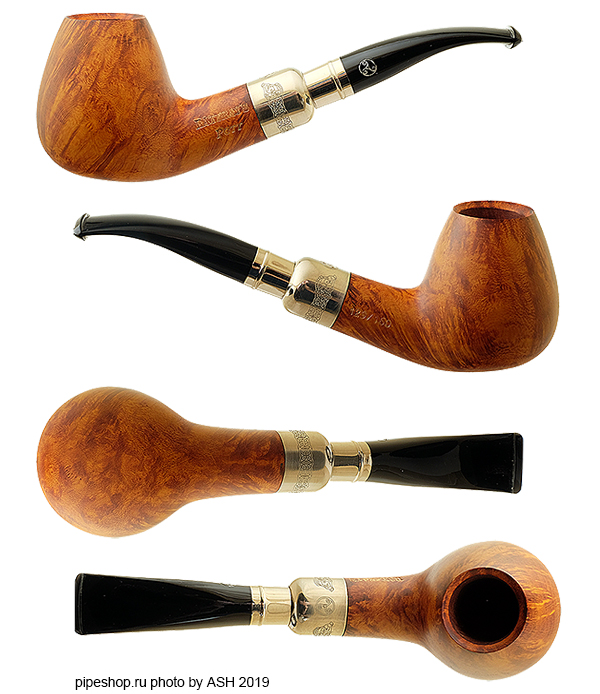   RATTRAY`S PIPE OF THE YEAR 2019 LIGHT SMOOTH BENT BRANDY SPIGOT 129/160,  9 