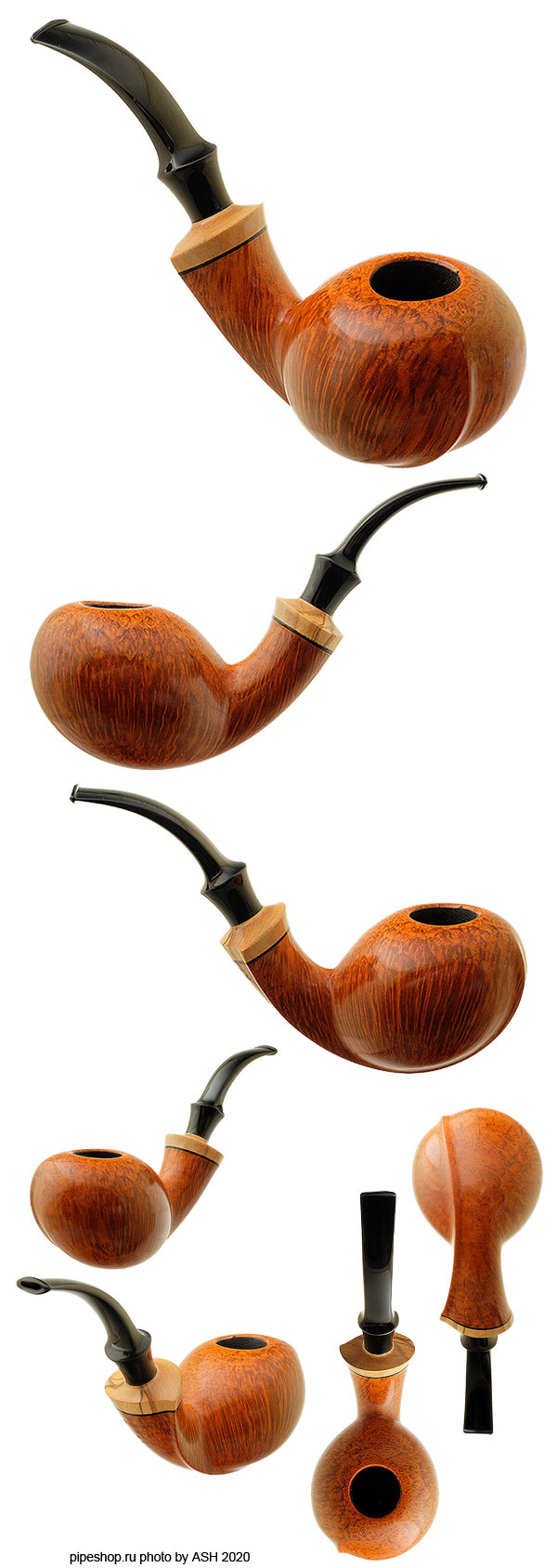   LASSE SKOVGAARD SMOOTH BENT TOMATO WITH OLIVEWOOD Grade LION