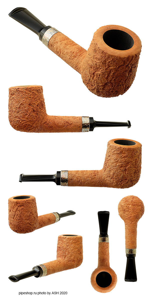   J. ALAN TAN SANDBLAST BITTY BILLIARD WITH SILVER 1605-19