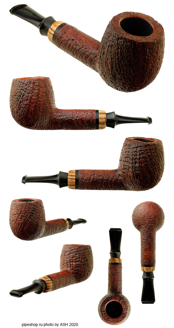   PS Studio BROWN SANDBLAST LOVAT WITH ZEBRANO