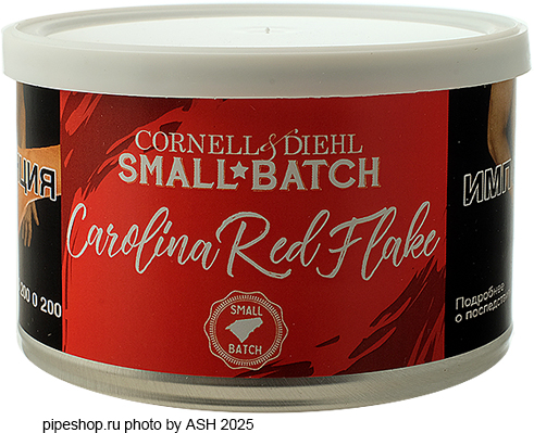   "CORNELL & DIEHL" SMALL BATCH CAROLINA RED FLAKE,  57 .