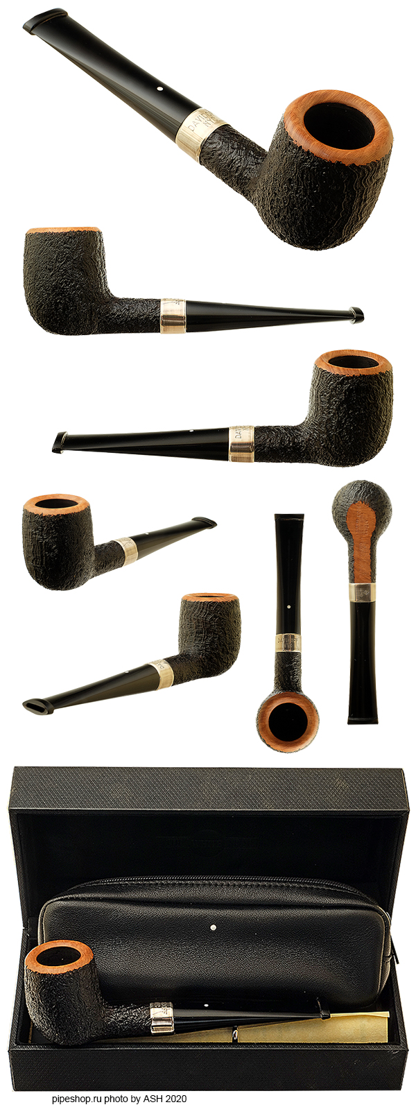   ALFRED DUNHILL`S THE WHITE SPOT SHELL BRIAR 3103 "DAVIDOFF NYC" (2015) ESTATE NEW