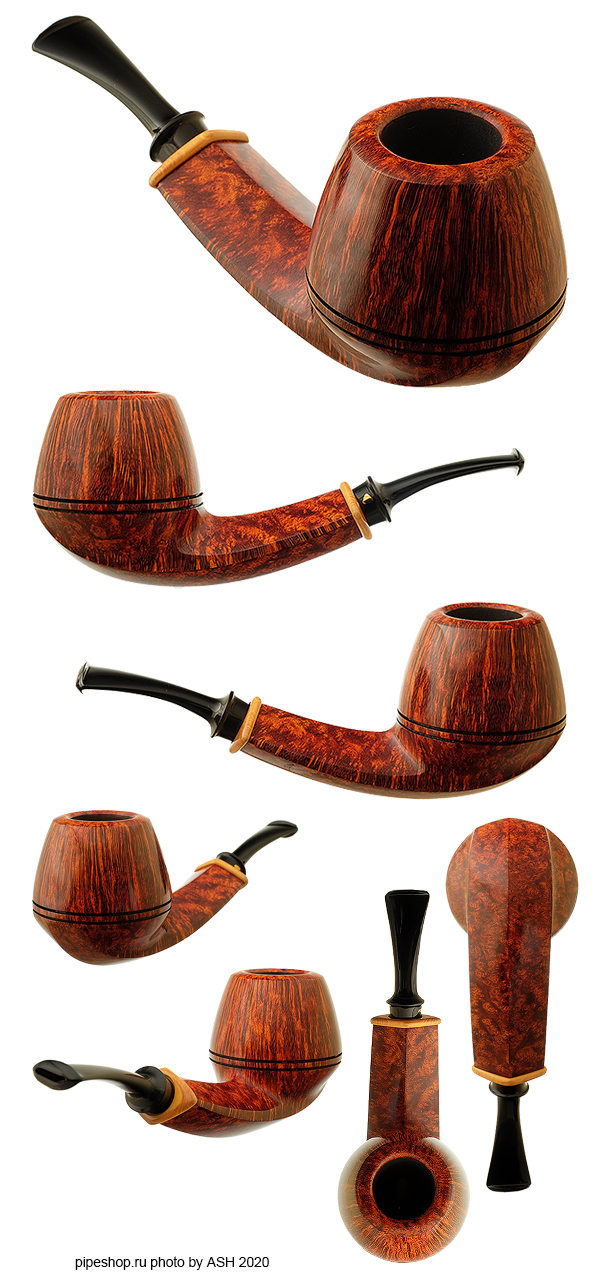   KURT BALLEBY SMOOTH BENT BULLDOG WITH BOXWOOD