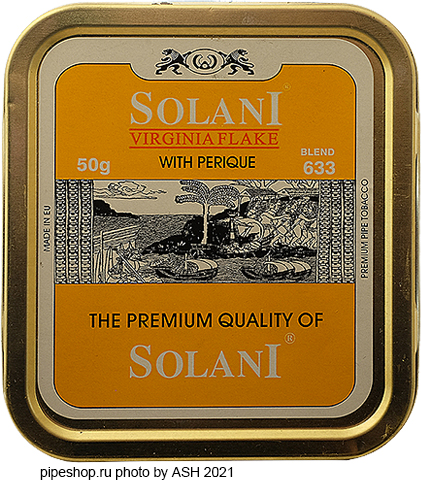    SOLANI VIRGINIA FLAKE WITH PERIQUE BLEND 633 (????),  50 .