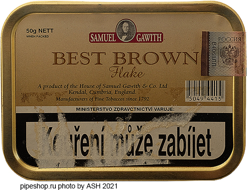    Samuel Gawith "Best Brown Flake" (2006),  50 .