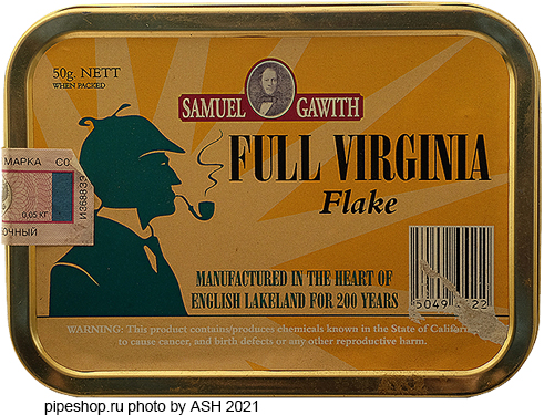    Samuel Gawith "Full Virginia Flake" (2012),  50 .