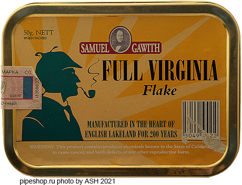    Samuel Gawith "Full Virginia Flake" (2005),  50 .