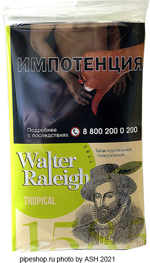   WALTER RALEIGH TROPICAL 25 g.