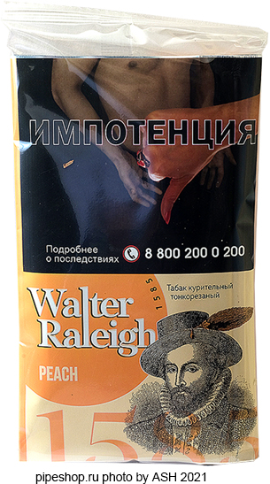   WALTER RALEIGH PEACH 30 g.