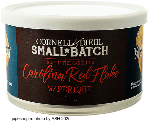   "CORNELL & DIEHL" SMALL BATCH CAROLINA RED FLAKE WITH PERIQUE,  57 .