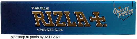    RIZLA+ THIN BLUE KING SIZE SLIM,  32 