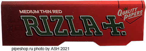    RIZLA+ MEDIUM THIN RED,  50 