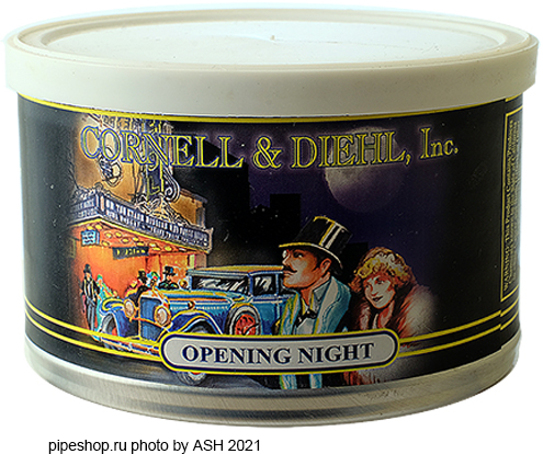    "CORNELL & DIEHL" Tinned Blends OPENING NIGHT FLAKE (2009),  57 .