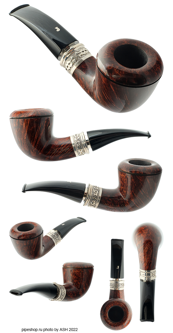   SER JACOPO L1 C DELECTA SMOOTH BENT DUBLIN WITH SILVER,  9 