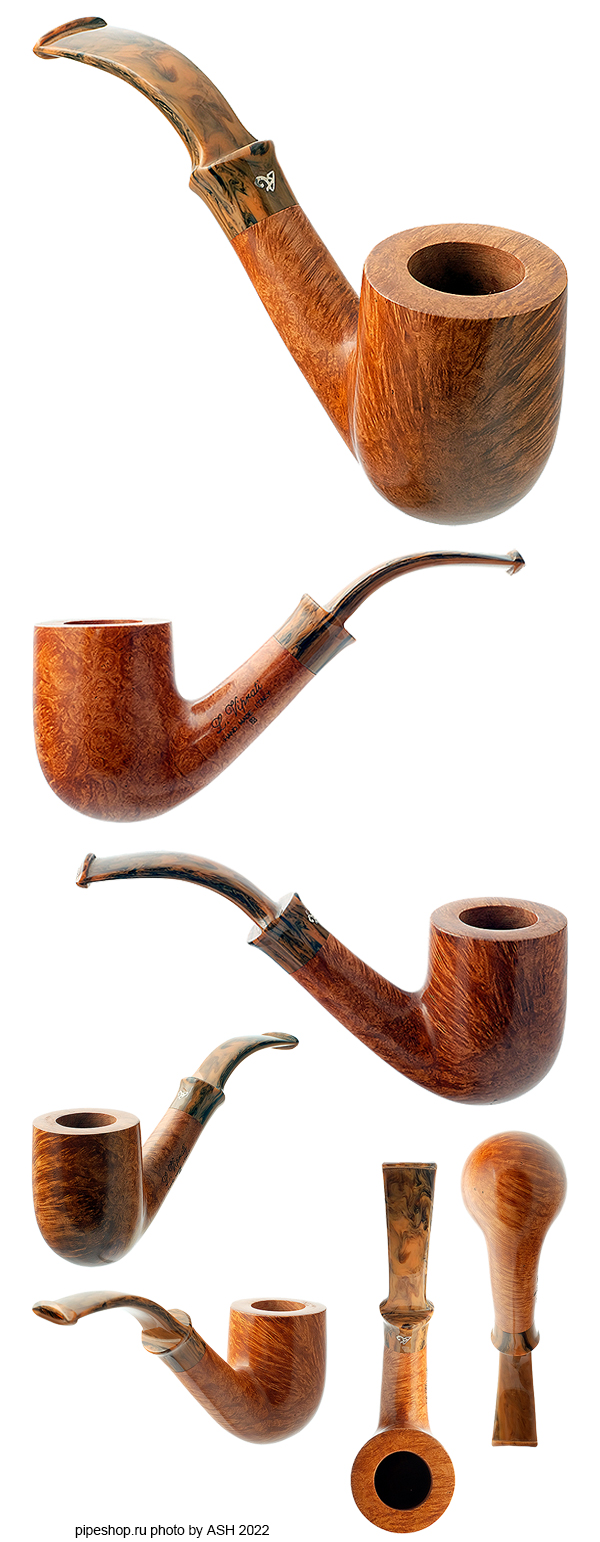   L. VIPRATI SMOOTH BENT BILLIARD Grade 1 CLOVER,  9 