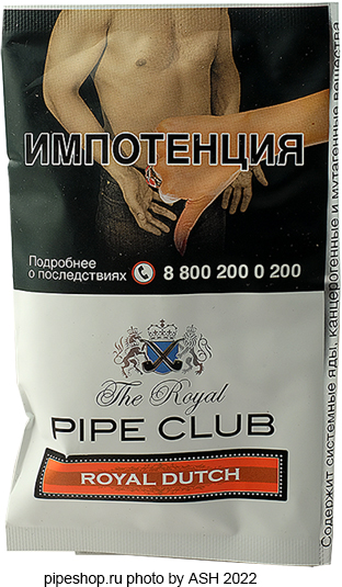   THE ROYAL PIPE CLUB ROYAL DUTCH,  40 .