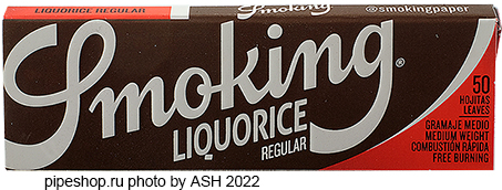    SMOKING LIQUORICE REGULAR,  50 