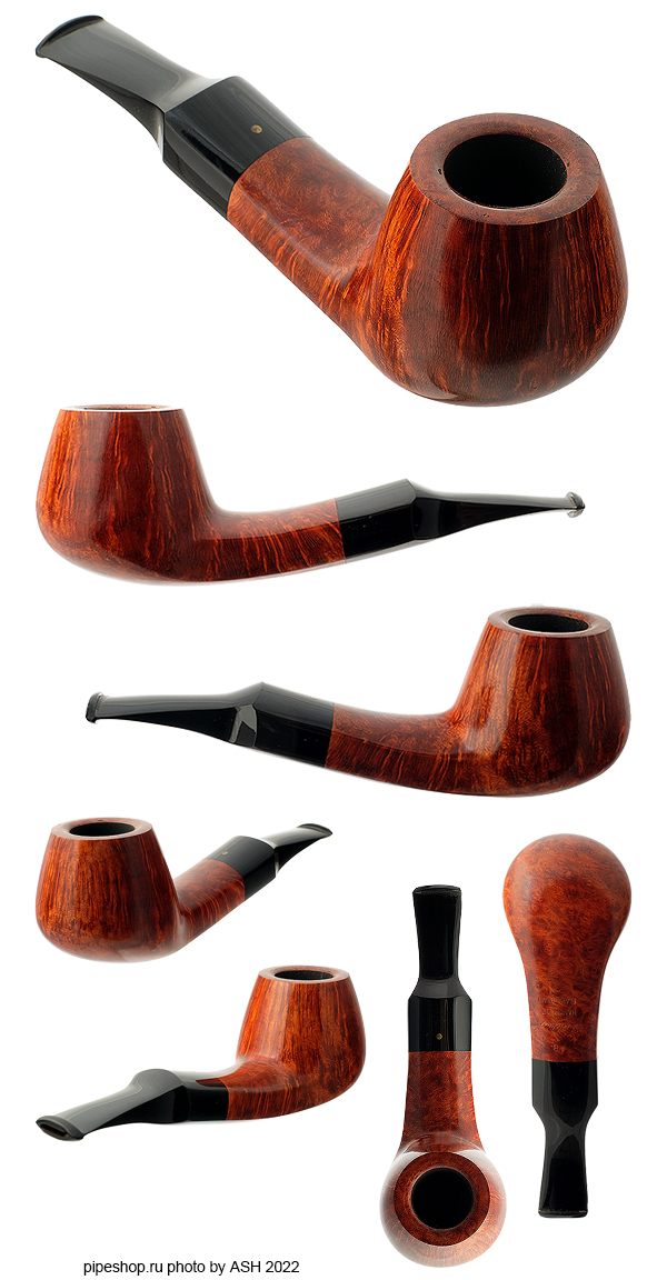   KAI NIELSEN SMOOTH BENT BRANDY Grade B Flame Grain,  9 