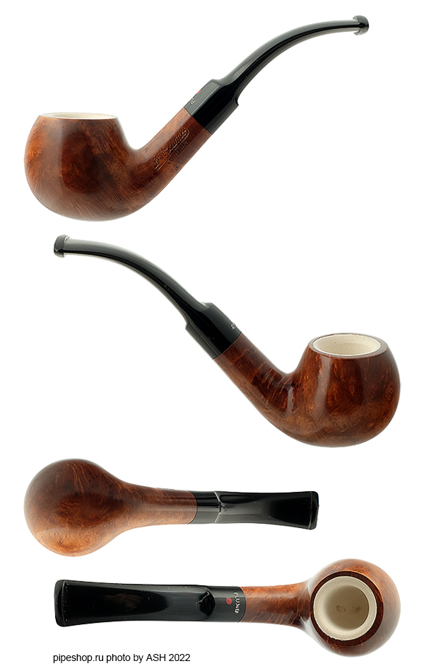   Dr. PLUMB MEERSCHAUM LINED SMOOTH BENT APPLE