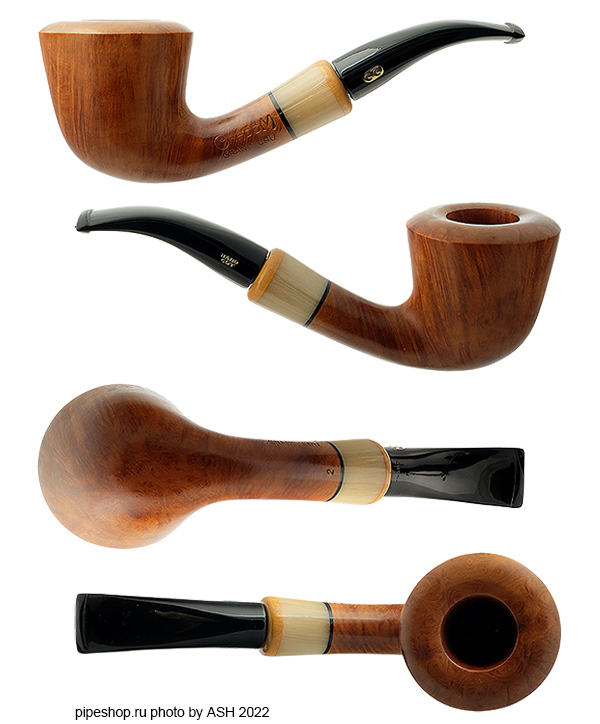   CHACOM GRAND CRU 2 SMOOTH BENT DUBLIN WITH HORN ESTATE NEW UNSMOKED