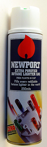 Газ для зажигалок NEWPORT 250 ml