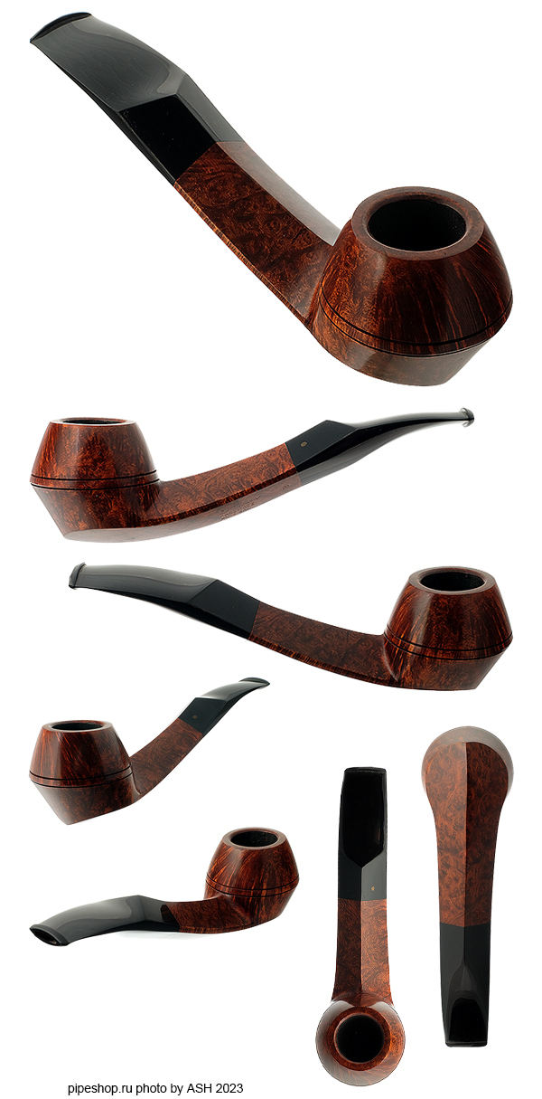   KAI NIELSEN SMOOTH BENT BULLDOG Grade B Flame Grain,  9 