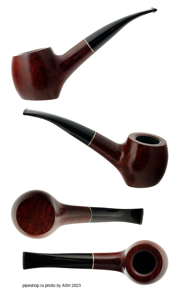   VAUEN SIR 3076 SMOOTH CHERRYWOOD WITH SILVER,  9 