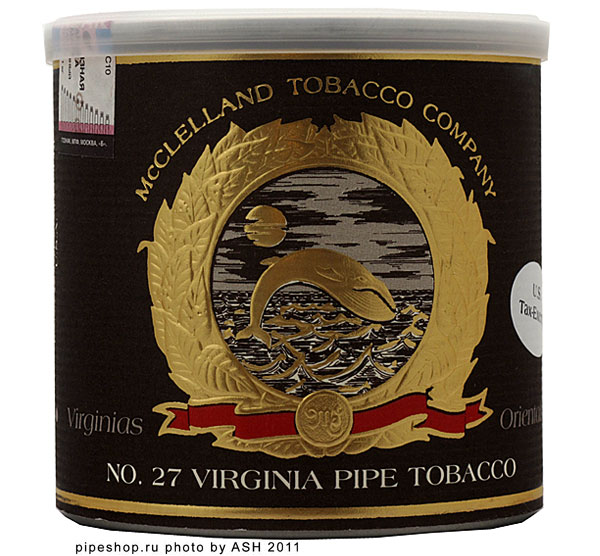 ��������� ��������� ����� McCLELLAND Matured Virginias VIRGINIA � 27 (2011), ����� 100 �.