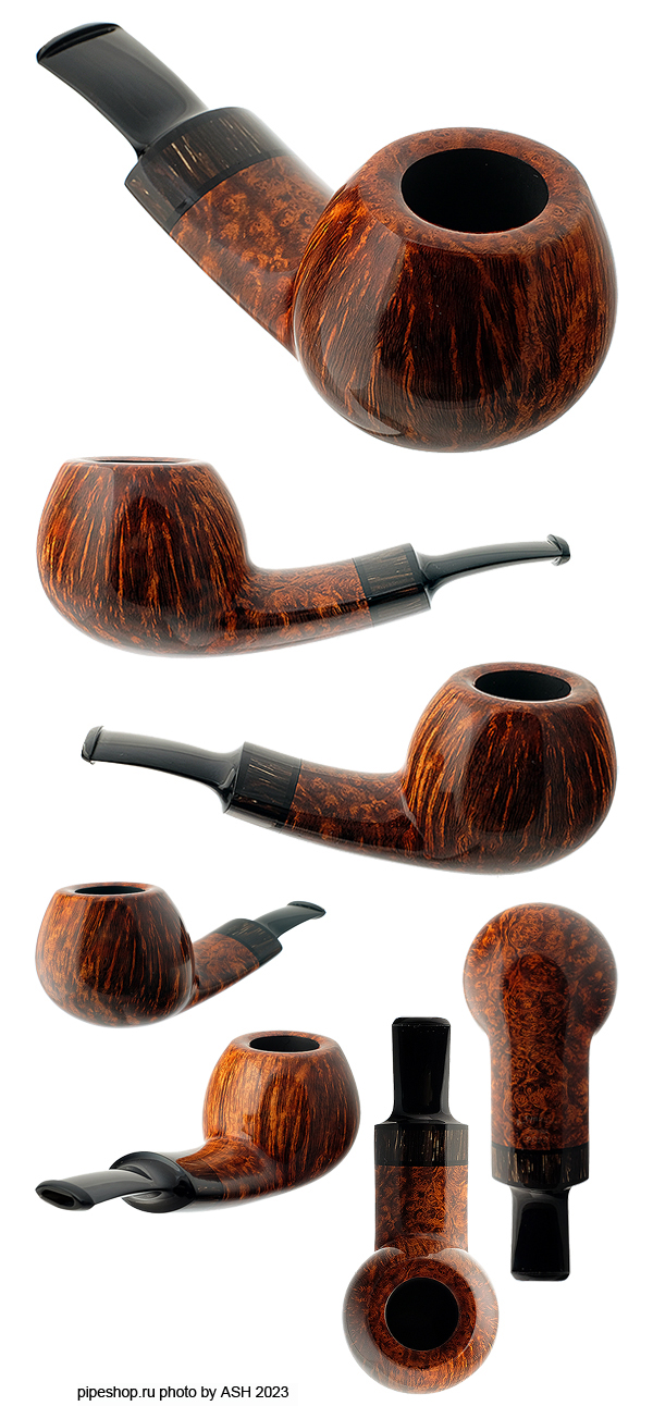   .  SMOOTH BENT APPLE WITH PALMWOOD ESTATE NEW UNSMOKED