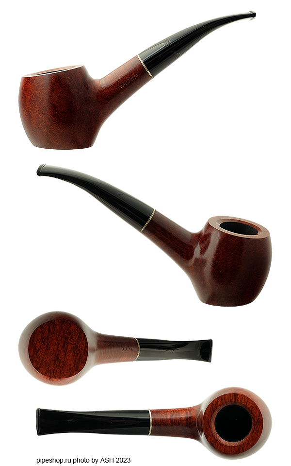   VAUEN SIR 3076 SMOOTH CHERRYWOOD WITH SILVER,  9 