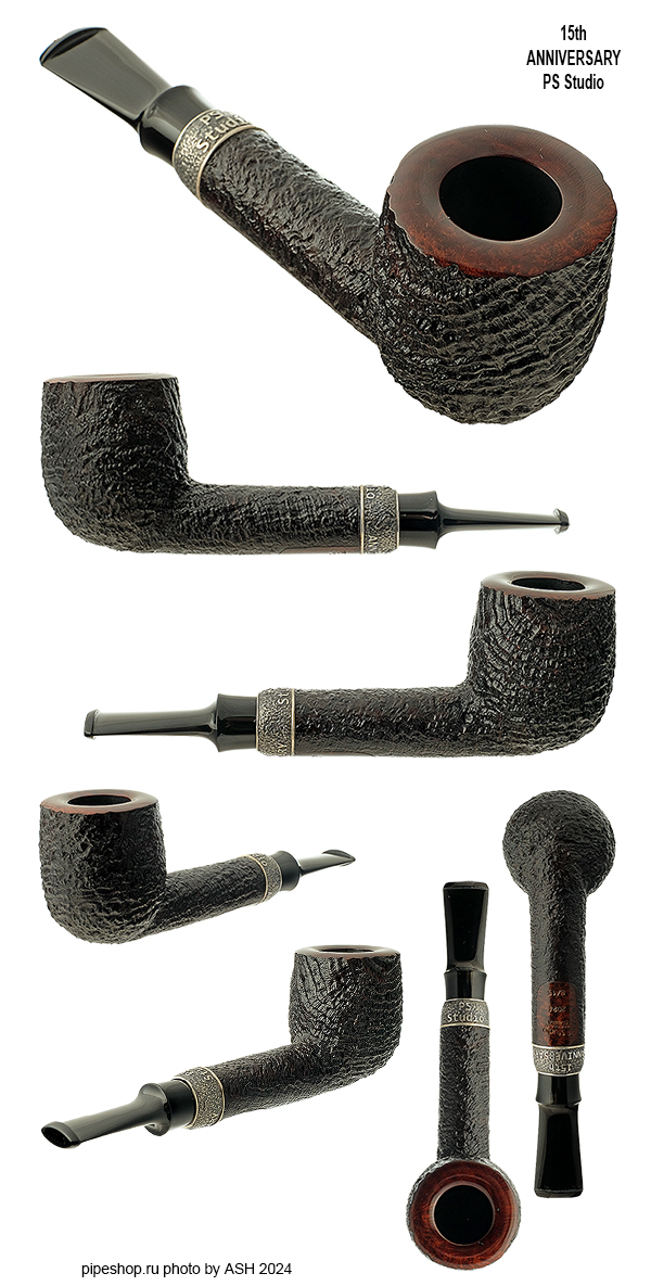   PS Studio 15th ANNIVERSARY SANDBLAST LOVAT WITH SILVER 8/15