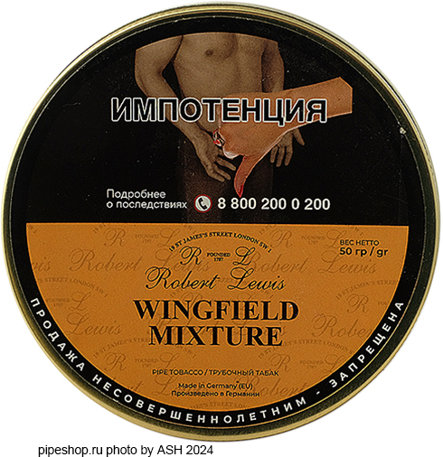   ROBERT LEWIS WINGFIELD MIXTURE,  50 .