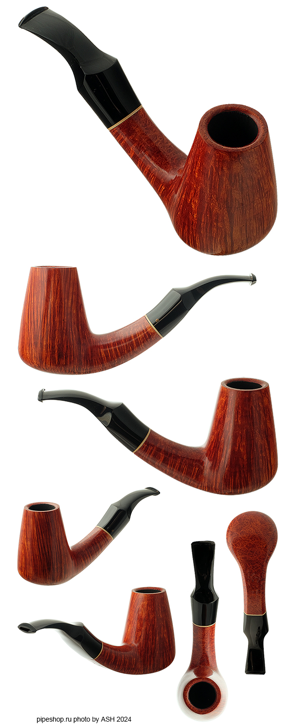   KAI NIELSEN SMOOTH BENT BRANDY-CHIMNEY Grade JEWEL OF DENMARK A Straight Grain
