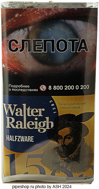   WALTER RALEIGH HALFZWARE 25 g.