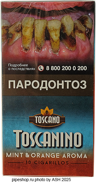  TOSCANINO MINT & ORANGE AROMA,  10 .