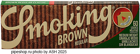   SMOKING BROWN CUT CORNERS REGULAR,  60 