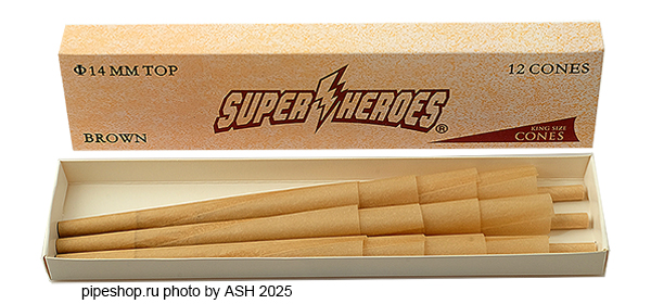   SUPER HEROES BROWN UNBLEACHED 110 , 12 .