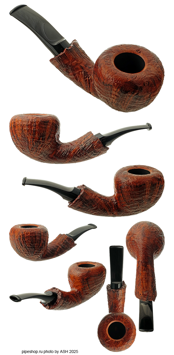   KONSTANTIN "BERK" BEREGOVOY BROWN CONTRAST SANDBLAST PLATEAU BENT ACORN