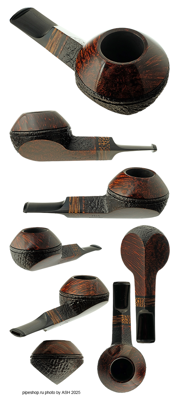   KONSTANTIN "BERK" BEREGOVOY SEMISANDBLAST BULLDOG WITH PALMWOOD