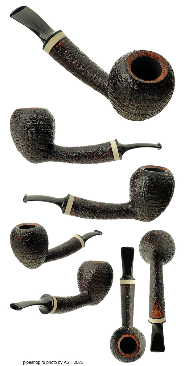   .  SANDBLAST BENT ACORN WITH MAMMOTH IVORY