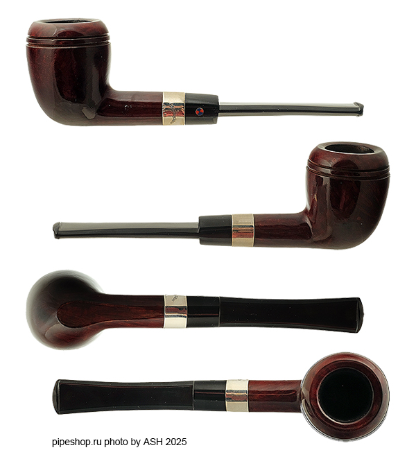   CLARIDGE Imported briar SMOOTH RHODESIAN WITH SILVER ESTATE