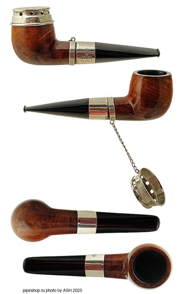   BBB AF & Co SMOOTH APPLE WITH SLVER CAP (1904) ESTATE