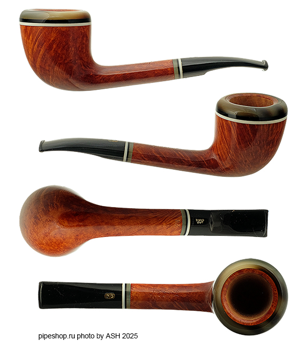   CHACOM GRAND CRU 2N SMOOTH BENT DUBLIN WITH HORN ESTATE NEW UNSMOKED