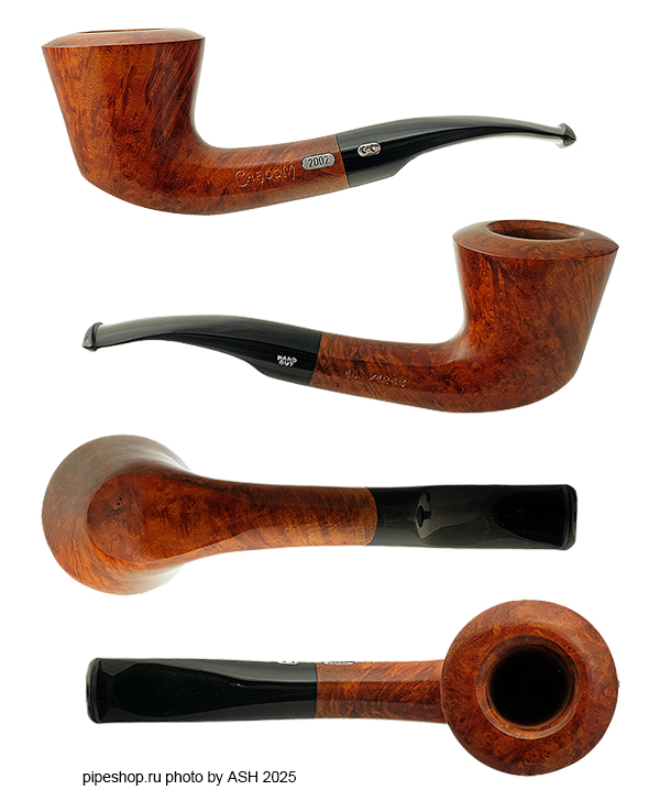   CHACOM PIPE OF THE YEAR 2002 SMOOTH BENT DUBLIN 109/1245 ESTATE NEW UNSMOKED