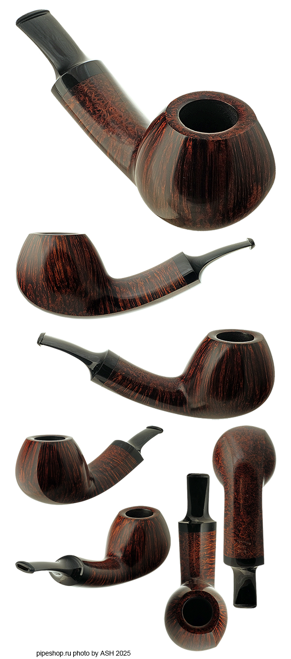   .  SMOOTH SLIGHTLY BENT TEAR DROP SHANK APPLE ESTATE