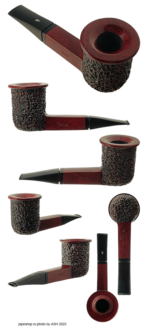   RINALDO COLLECTION EGEA 01 TITANIA 2 RUSTIC SQUARE SHANK CALABASH ESTATE NEW UNSMOKED,  9 